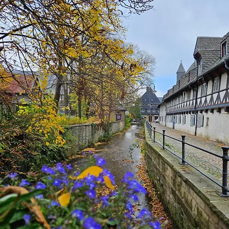 Ferienwohnung Dehn In Goslars Altstadt I Stylistisch Mit Parkmoeglichkeiten Exterior photo